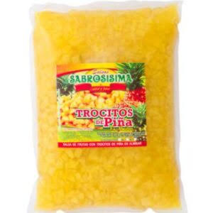 Trocitos de piña bolsa 4000gr